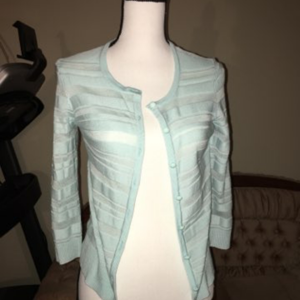 Brand New New York  Company Teal Sweater